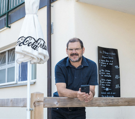 Gilles Martin n’a pas hésité au printemps dernier, quand il a vu passer l’annonce de Spatz, à en proposer une version veveysanne. RÉGINE GAPANY