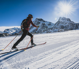 La saison passée, Caroline Ulrich s’est davantage consacrée au sprint en vue des JO 2026. HUGO VINCENT