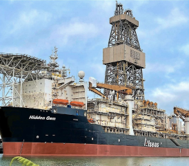 Le Hidden Gem, navire d’Allseas, a testé l’extraction de nodules à 4000 mètres de profondeur. Une première mondiale, en attendant un feu vert juridique toujours incertain. ALLSEAS