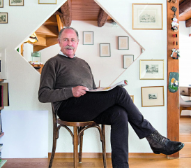 Michel Chevalley tire sa révérence politique sans regret. ANTOINE VULLIOUD / LA GRUYÈRE