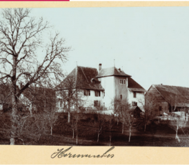 Le Messager, en collaboration avec la Bibliothèque cantonale et universitaire – Lausanne (BCUL), propose à ses lecteurs une photographie de la région d’Oron et du Jorat issue de la Collection iconographique vaudoise. Hermenches, vue partielle du château, Paul Vionnet, avant 1914. Mess.