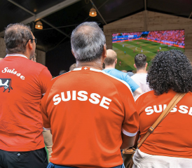 Après sa victoire face à l’Italie 2-0, la Suisse devra réitérer l’exploit face à l’Angleterre pour espérer atteindre les demi-finales. THOMAS DELLEY – ARCHIVE