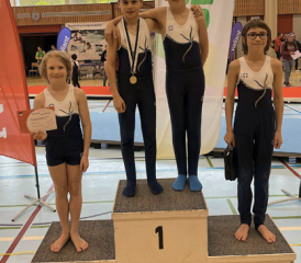 De gauche à droite Adrien Richoz, Lucien Lauener, Lenny Berthoud et Melvil Bovin DR