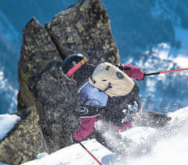 La jeune freerideuse de Châtel-St-Denis nourrit le rêve ultime de participer un jour à l’Extrême de Verbier, la prestigieuse finale du Freeride World Tour. CREATIONPHOTO.CH