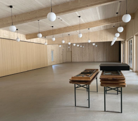 La Grange sublime se pare désormais d’un pavillon (photo) qui abrite notamment la buvette. S. GALTIER-GAUTHEY