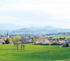Porsel va voir sa route cantonale refaite et disposer de cinq nouveaux passages piétons. PHOTOS ARCH. MESS
