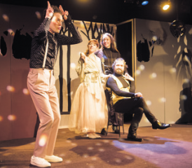 Les cinq comédiens de la compagnie La Savaneskise feront vivre toute la féerie du texte de Perrault, entre moments poétiques et passages humoristiques. YOAN BLANCO