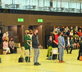 Samedi passé, à la halle triple du Lussy, les 144 Veveysans élus ont prêté serment. La législature 2021-2026 a désormais commencé. LE MESSAGER