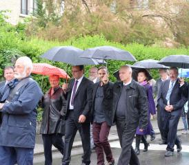 A mi-législature, la Municipalité d’Oron s’est retrouvée à six, après la démission de Frédéric Isoz. ARCH. MESS.