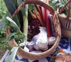 Depuis quelques jours, l’association croQu’terre propose ses paniers de légumes en Veveyse. MMS