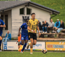 Alexandre Savary a marqué le but de la victoire à la 65e minute. ARNAUD SAVOY
