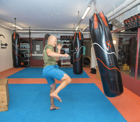 Plus qu’un sport, pour Sébastien Vuignier, le ninjutsu permet notamment de gagner en confiance en soi. RÉGINE GAPANY