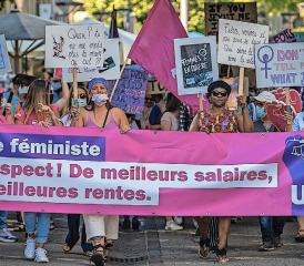 Les personnes qui souhaiteraient se mobiliser samedi pour la grève féministe pourront se rendre à Fribourg. ALAIN WICHT - ARCHIVE
