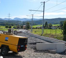 A moyen terme, la gare de Bossonnens devrait être déplacée. VJ