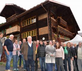 Frank Fontanellaz dans la salle de réunion flambant neuve. PHOTOS CM