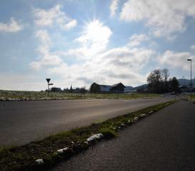 En une trentaine de minutes, les pendulaires de Granges peuvent désormais relier, à pied et en toute sécurité, la gare de Palézieux. VJ