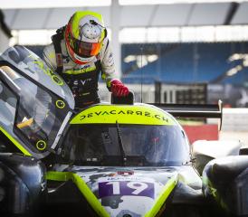 Sorti des stands de Silverstone, en Angleterre, à la 11e place, Lucas Légeret a finalement terminé la course en 8e position. DR