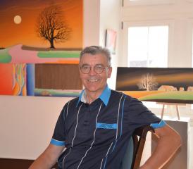 Marcel Dorthe: «L’art est un chemin, il faut toujours avancer et ne pas rester sur place, autrement on voit toujours le même paysage.» VJ