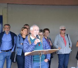 Le Grangeois Rodolphe Aeschlimann se bat pour garder un bureau de poste dans le village voisin, depuis 2017. VJ