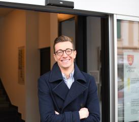 Elu dimanche, Romain Richard sera, à 33 ans, le plus jeune membre de la Municipalité d’Oron. DR