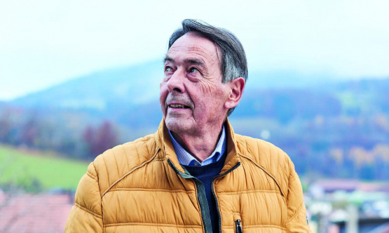 Michel Maillard: «Châtel-St-Denis est un chef-lieu sans musée. Peut-être faudrait-il créer quelque chose pour les gens de passage. Pourquoi pas une maison du terroir dans une ville où la fondue est si réputée?» JEAN-BAPTISTE MOREL / LA GRUYÈRE