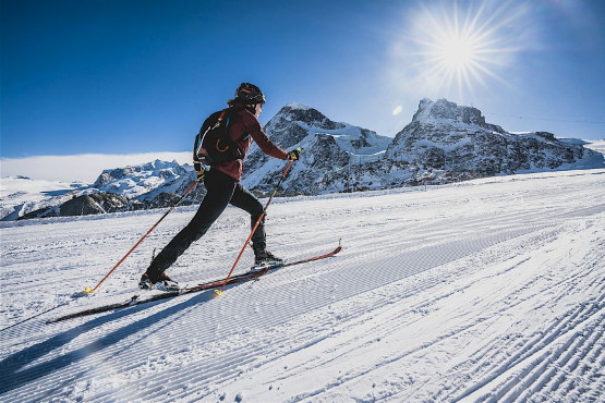 La saison passée, Caroline Ulrich s’est davantage consacrée au sprint en vue des JO 2026. HUGO VINCENT