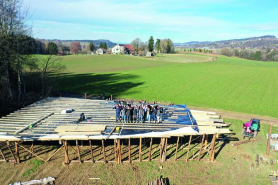 Les membres de la Jeunesse de Palézieux ne comptent pas leurs heures pour l’organisation du Rallye, à Châtillens, et ce depuis deux ans. DR