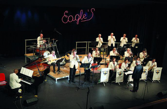 Le big band Eagle’s Variety va se produire sur la scène de l’Univers@lle pour la première fois depuis plus de deux ans. DR