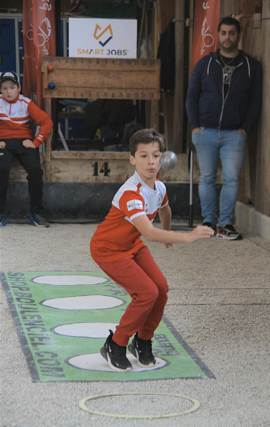 Au mois de novembre à Bienne, Alessio Giaquinto a remporté le titre de champion national. SWISS PÉTANQUE