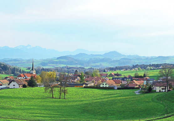 La commune du Flon va tenter d’acquérir une parcelle située au centre du village de Porsel. DR