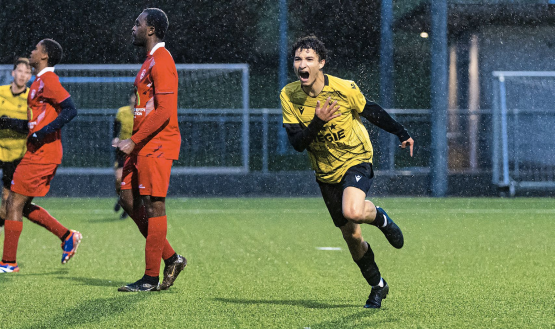 Amine Maillard a signé un doublé pour le FC Châtel-Saint-Denis lors du dernier match à Siviriez. CHLOÉ LAMBERT