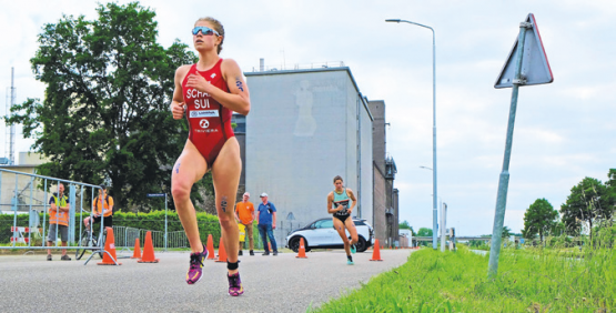 Cathia Schär s’entraîne une fois par semaine à Châtel-St-Denis. Actuellement, elle y prépare activement la grande finale des championnats du monde juniors à Lausanne. DR