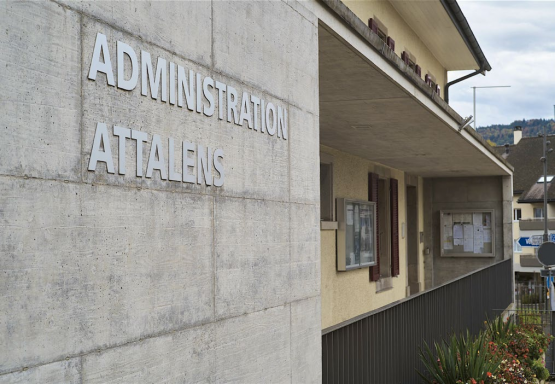 Pour Laurent Menoud, la bonne capacité financière de la commune lui assure une administration forte. JEAN-BAPTISTE MOREL - ARCHIVE