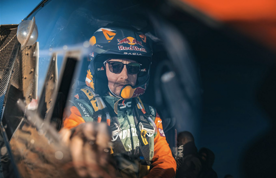 Edouard Boulanger, ici en 2025, s’était illustré en remportant l’édition 2021 du Dakar aux côtés de Stéphane Peterhansel. NIECHWIADOWICZ.COM