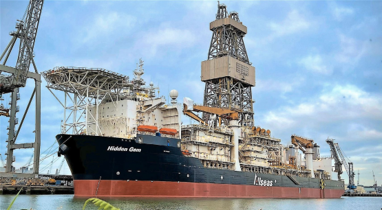 Le Hidden Gem, navire d’Allseas, a testé l’extraction de nodules à 4000 mètres de profondeur. Une première mondiale, en attendant un feu vert juridique toujours incertain. ALLSEAS