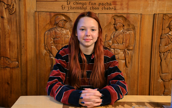 Le rêve ultime d’Alisa Shtanhieieva serait d’intégrer le Cirque du Soleil. CORENTIN PFISTER