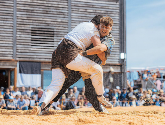 Noé Girard espérait coiffer sa première couronne à la maison. RYAN MATERNINI