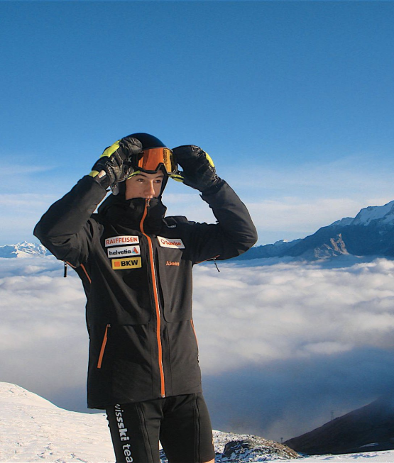 Théo Bourloud pratique désormais le skicross. DR