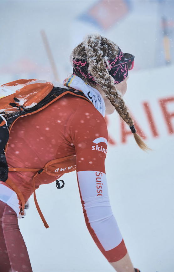 Caroline Ulrich aspire à «remporter un jour la grande patrouille.» JEAN-BAPTISTE MOREL - ARCHIVE