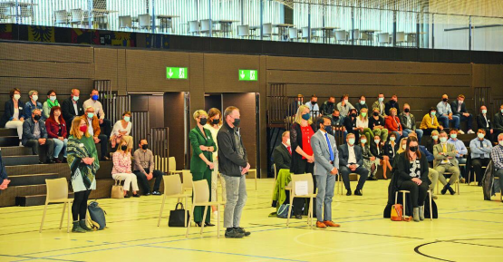 Samedi passé, à la halle triple du Lussy, les 144 Veveysans élus ont prêté serment. La législature 2021-2026 a désormais commencé. LE MESSAGER