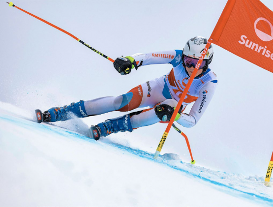 Théo Bourloud continuera à pratiquer les quatre disciplines la saison prochaine, bien qu’à terme, il devrait se spécialiser dans les disciplines de vitesse. DR