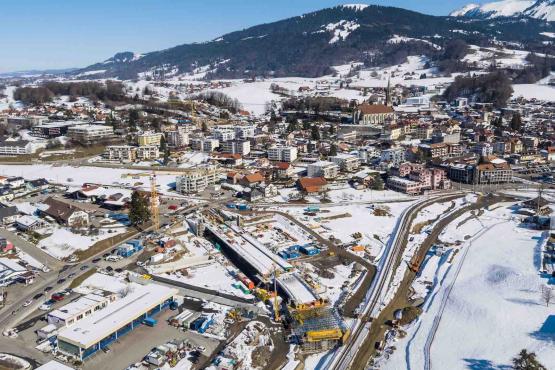 Châtel-St-Denis prévoit des finances dans les chiffres noirs l’année prochaine, principalement grâce aux rentrées fiscales. TPF/JO BERSIER
