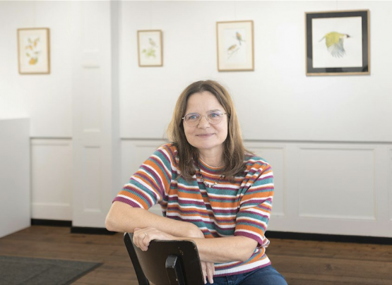 Fanette se plaît dans la technique «aquaréelle». Un mélange d’eau et de pigment pour de l’art réaliste. CHLOÉ LAMBERT