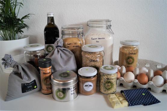 Deli’vrac.ch propose trois cents références de produits alimentaires ou non, livrés en vrac à domicile. DR