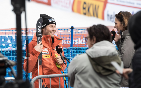 Alexis Monney avait pris la 10e place l’an dernier à Wengen. ARCH - A. VULLIOUD