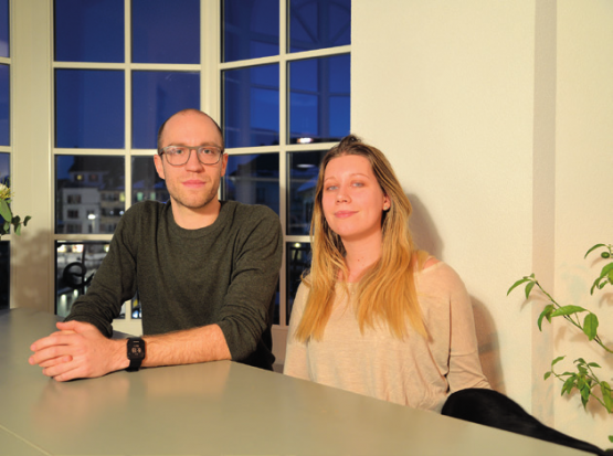 Marine Blanc et David Hofer, de St-Martin, se sont mis à développer, sur leur temps libre, un agenda en ligne pour les enseignants. VJ