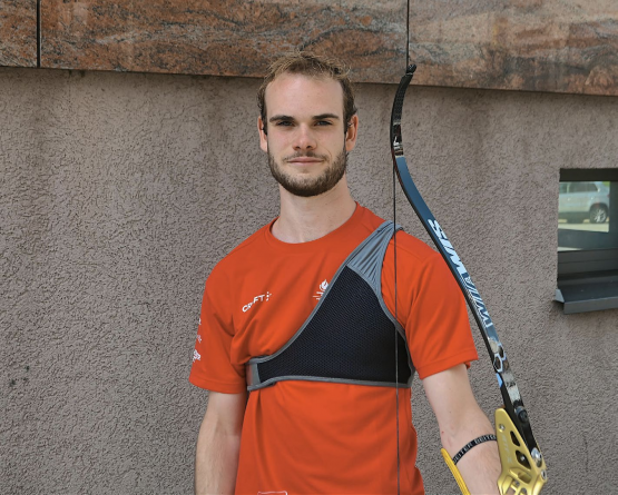 Le Châtelois espère dénicher des sponsors pour financer ses compétitions. THOMAS CHRISTEN