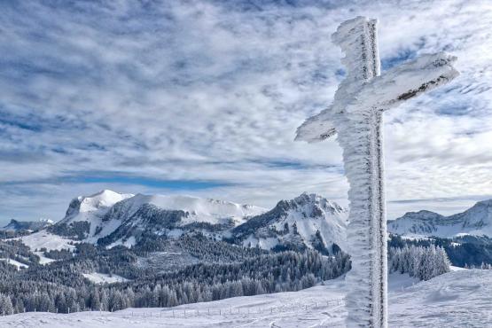 «Ce côté éphémère des paysages d’hiver me plaît beaucoup.» DIDIER LEUENBERGER