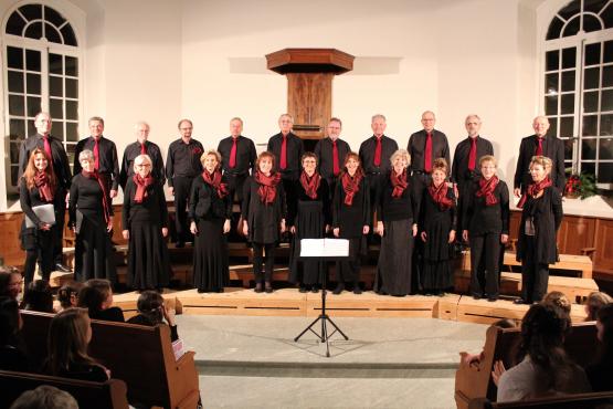 Le concert de l’avent est la dernière occasion d’entendre les voix du Madrigal du Jorat, qui tirera sa révérence après vingt-cinq ans de chant. DR