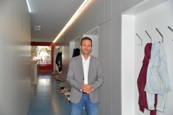 Pierre Descheneaux, le nouveau directeur du COV, se prépare depuis plusieurs semaines à la rentrée scolaire. CM